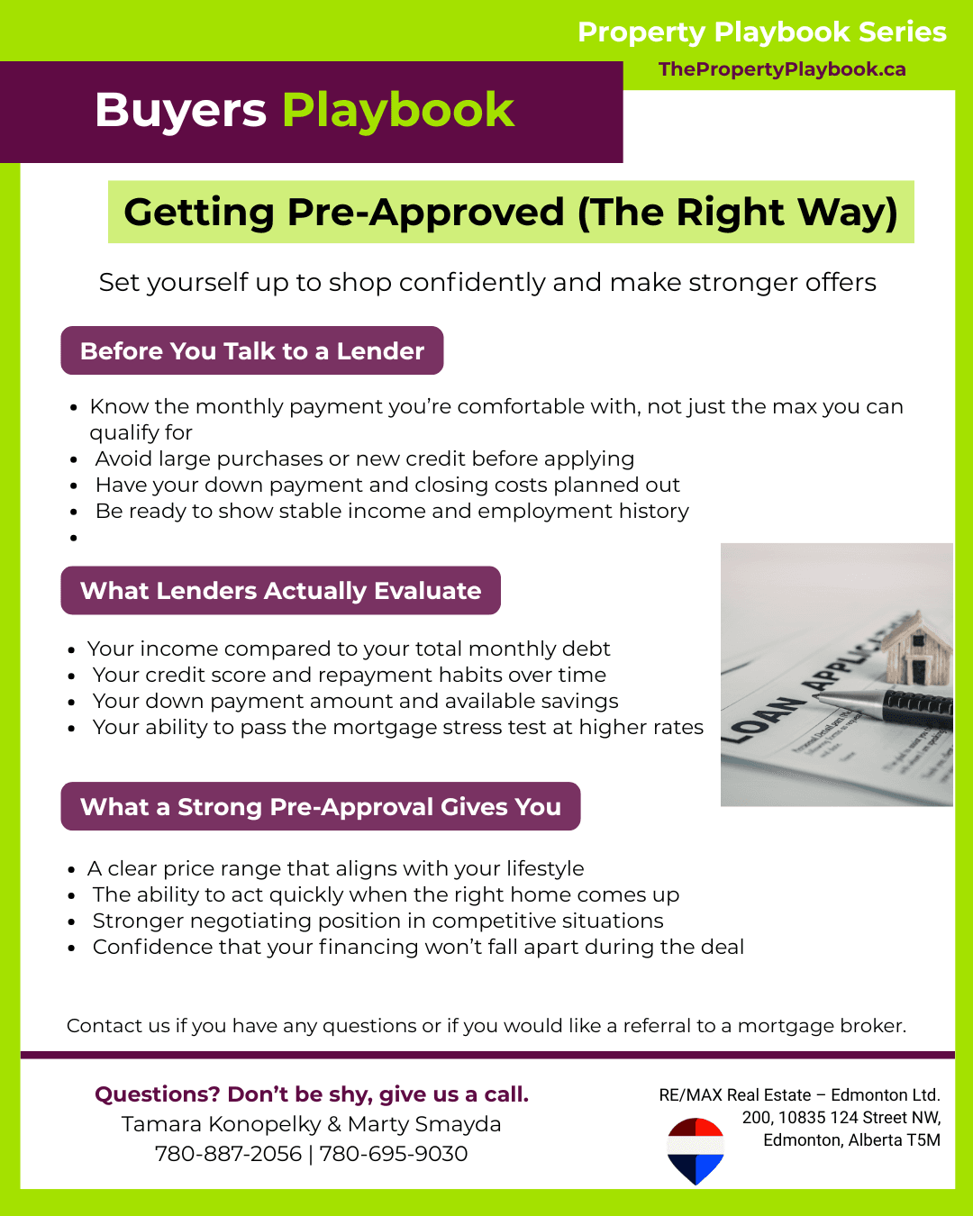 Cover of the Getting Pre-Approved (The Right Way) buyer guide