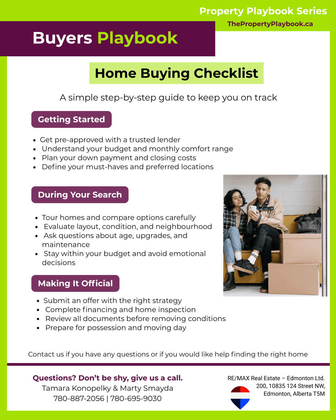 Cover of the Home Buying Checklist buyer guide