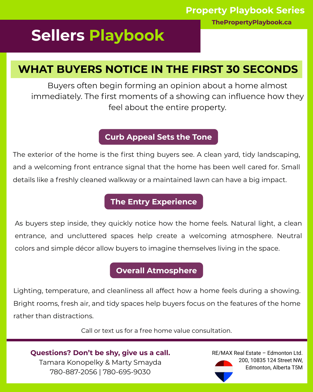 Cover of the What Buyers Notice in the First 30 Seconds seller guide